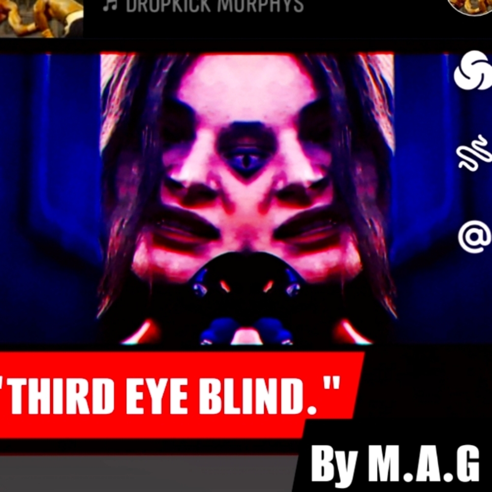 Abstract Mirrored Face Art